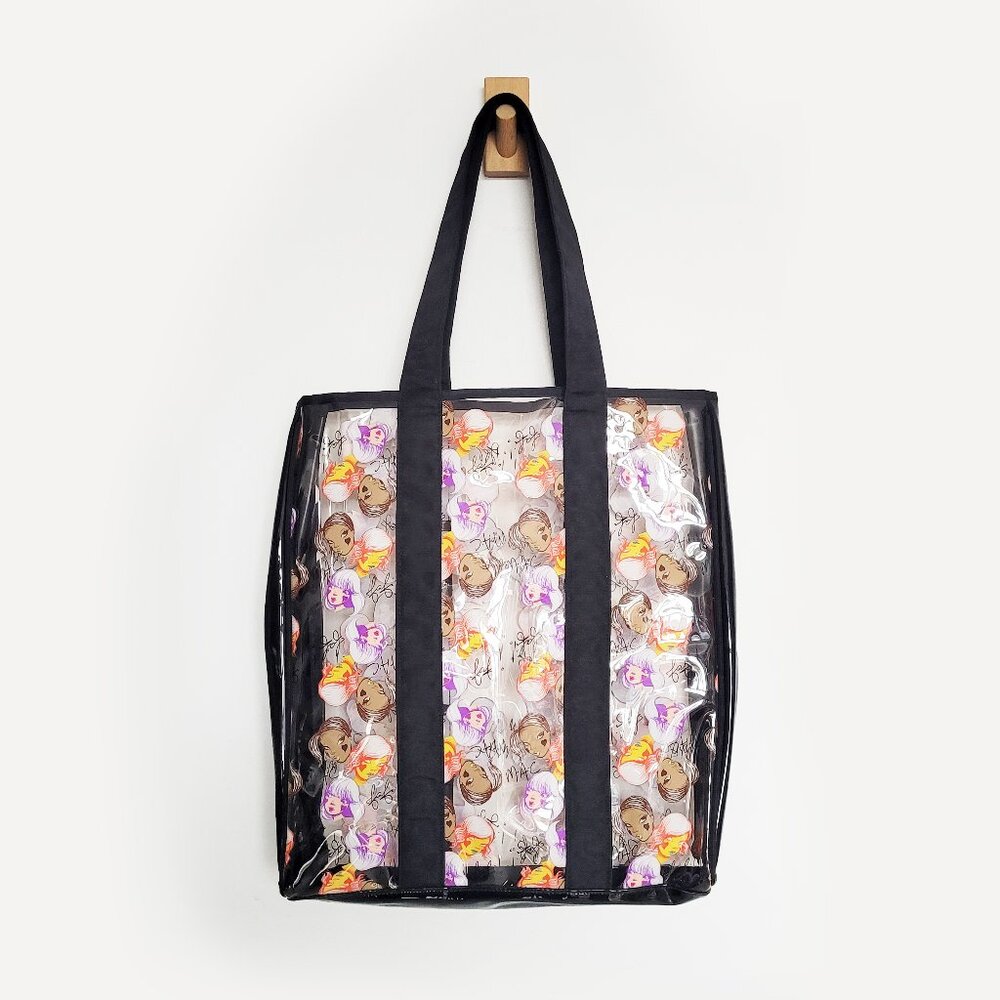 MAC X Fafi French Graffiti Artist Large Vinyl Tote Bag